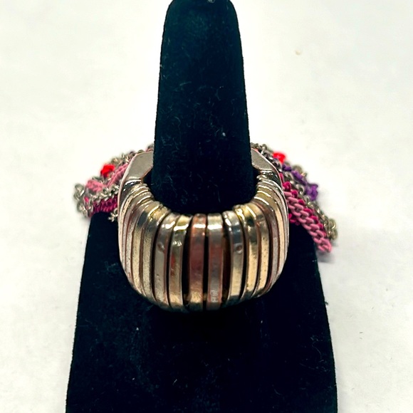 Unique and fun statement ring - adjustable! - Picture 3 of 6